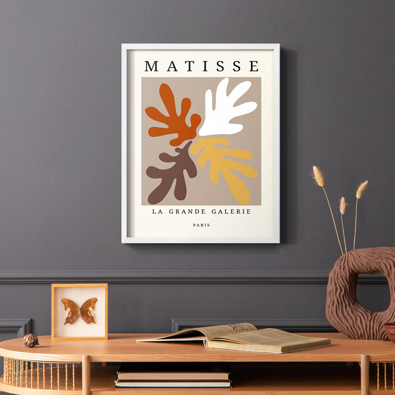 Matisse CECL XXXVI, reproduction encadrée - bois massif, Blanc, H 20 po x l 16 po