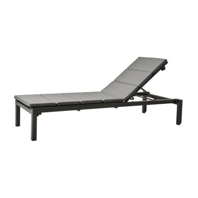 Relax Sunbed - Gray/Gray