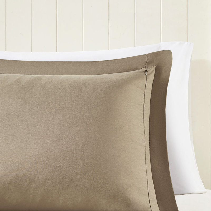 Édredon 3 m - rembourré, 2 taies décoratives, réversible, chaud, lavable à la machine, matelassé en diamant doux et confortable, chaud