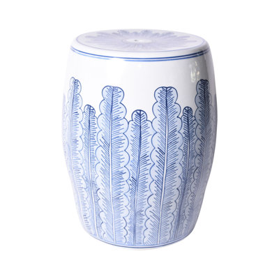 Porcelain Accent Stool