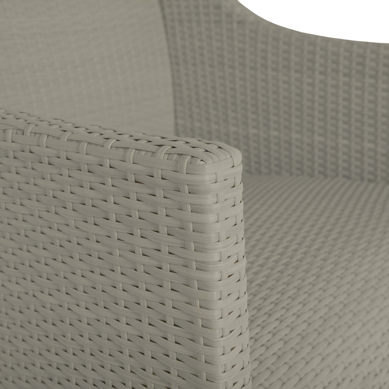 Athena Plus Patio Lounge Chair, Oyster