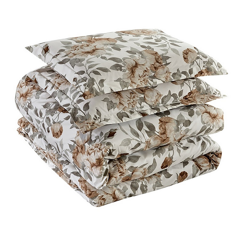 Egyptian Luxury 1800 Count 3 Piece Duvet Cover Set - 7 Patterns, Twin Duvet Cover + 2 Twin Shams