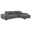 Canapé modulaire rembourré Briner Gris anthracite Briner-379699102