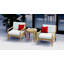 Noida Outdoor 3 - Piece Conversation Set