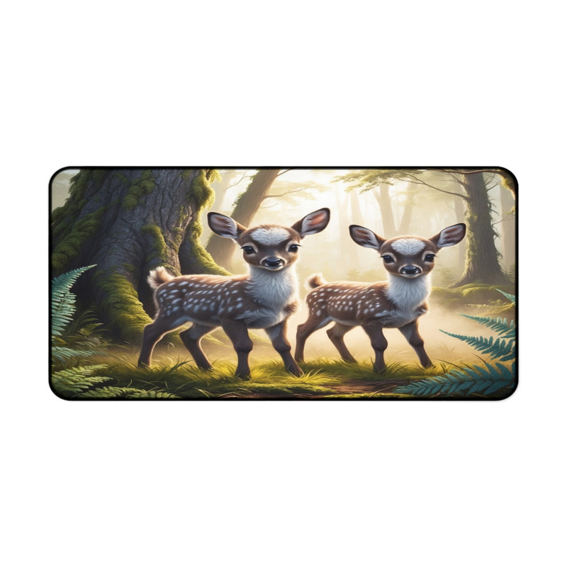 Polyester Desk Pad, 14.4x12.1