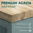 Solid Wood Butcher Block Shelf Countertop Board - No Hardware Included-1939465496-1939465499
