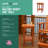 Cedar Grove Balcony Height Side Table