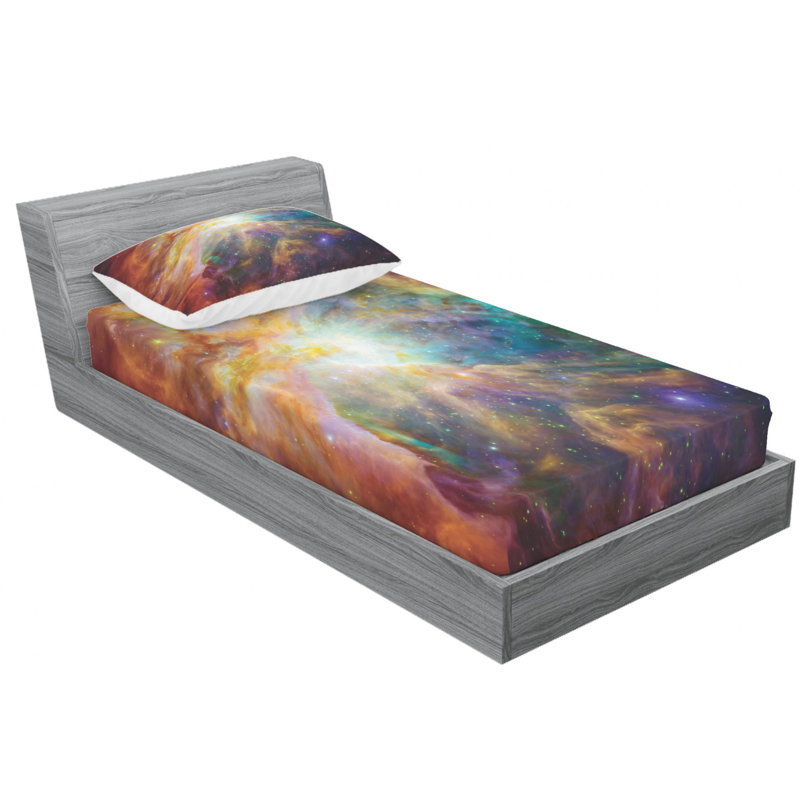 Microfiber Sheet Set, Twin XL Sheet Set with Fitted Sheet