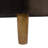 Button Tufted Storage Bench with Cone Wood Legs-96678456
