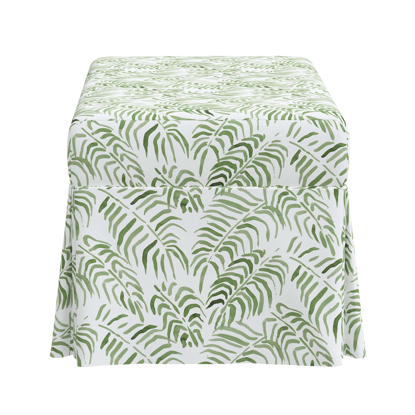 Wyatt Storage Bench, Light Green