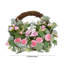Faux Plant in Rattan Freestanding  Planter-347245125-347245147