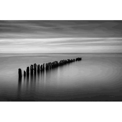 " Lake Superior Old Pier III " by Alan Majchrowicz