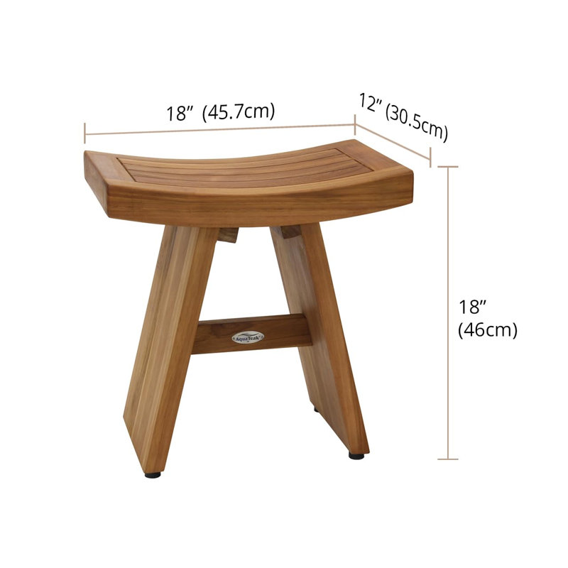 Asiana Teak Shower Seat