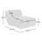 Anson Upholstered Left Arm Chaise-1935292738