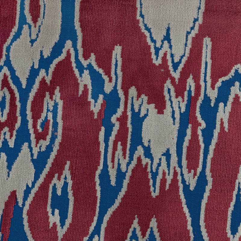 Maldives - Tissu de revêtement en velours coupé Harrow, Rouge