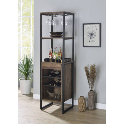 Wine Rack with 1 Drawer