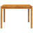 Outdoor Dining Table with Umbrella Hole Solid Acacia Wood-375733824-390870722