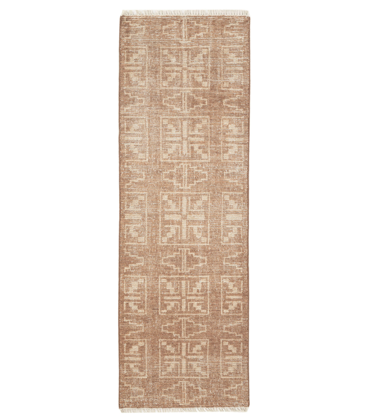 Mira Hand Knotted Wool Area Rug, Runner 2'6" x 8'