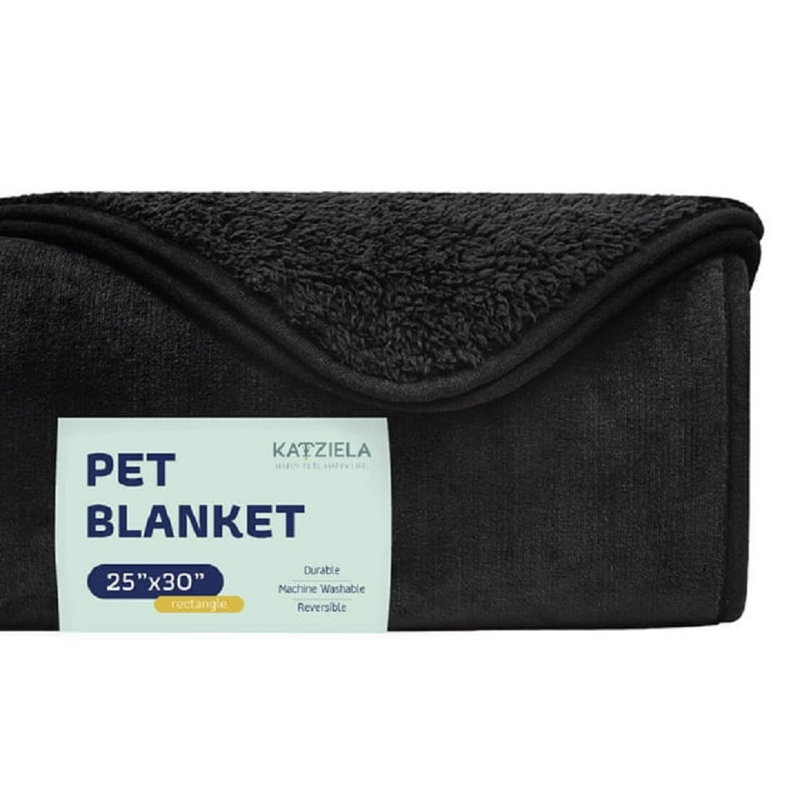 Coussins Katziela, Noir, 30 po x 25 po