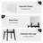 Ladonda Dining Chairs with Wood Legs-333959971