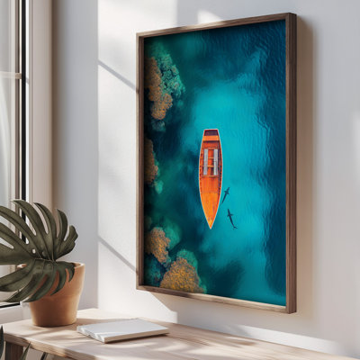 Stunning Decorative Framed MDF Painting, 13.8 x 18.5 x 0.8 inches | 100% MDF with 3 mm Thickness, Elegant Pine Wood Frame | UV Printed Artwork for Home Decor, Perfect for Living Room & Bedroom Accent