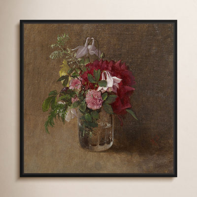 Flowers in Vases "Flowers in a Glass" Print
