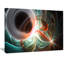 «Shining Brown Silver on Black», impression sur toile tendue-20880104
