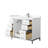 42'' Single Bathroom Vanity with Cultured Marble Top-86706248-86706251