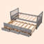 Lit plateforme simple avec rangement-1939405940