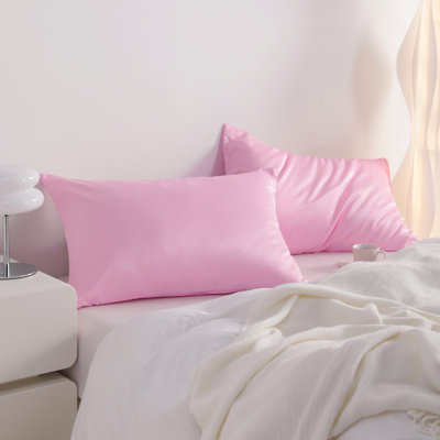 Satin Pillow Cases, Zippered Pillowcases for Hair and Skin - NTBAY