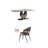 Modern Rectangular Rock Slab Dining Table Sets-103858516