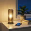 Lampe de table 11,6 po Smoky Gray-2009898262