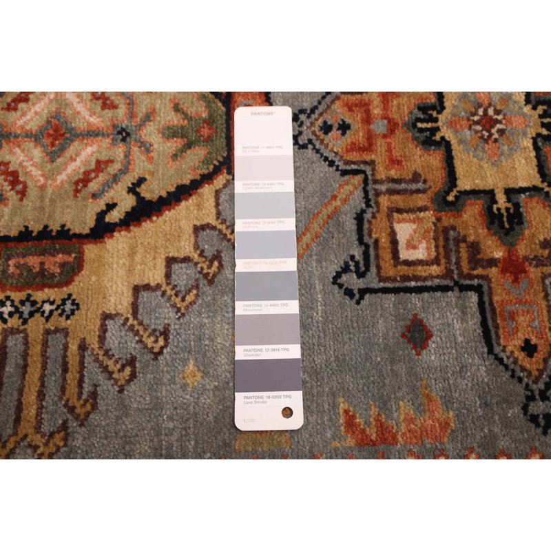 Tapis gris Jules Sultane 7 pi 11 po x 9 pi 11 po
