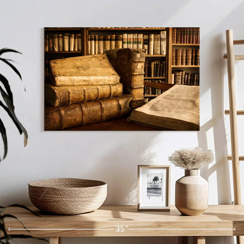 Kerner Vintage Books Library, 8" H x 12" W