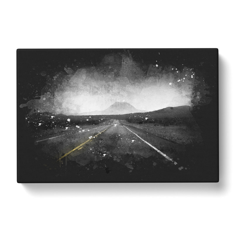 The Road To Texas - Wrapped Canvas Print, 50cm H x 76cm W x 3cm D