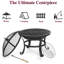 Noelia Round Wood Burning Smokeless Fire Pit
