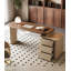 Bureau de luxe en bois massif clair-648208933