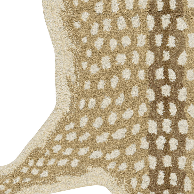 Tapis beige et brun Harjo, Nouveauté 2 pi x 3 pi