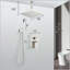 Système de douche de pluie au plafond avec douchette-125774581