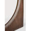Geometric Round Solid Wood Dining Table