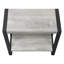 Accent Table Side End Nightstand Lamp Living Room Bedroom Metal Industrial-1602797222