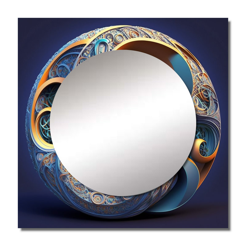 Miroir décoratif géométrique Fariba, 29 po x 29 po