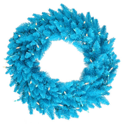 Fir Prelit PVC Artificial Christmas Wreath