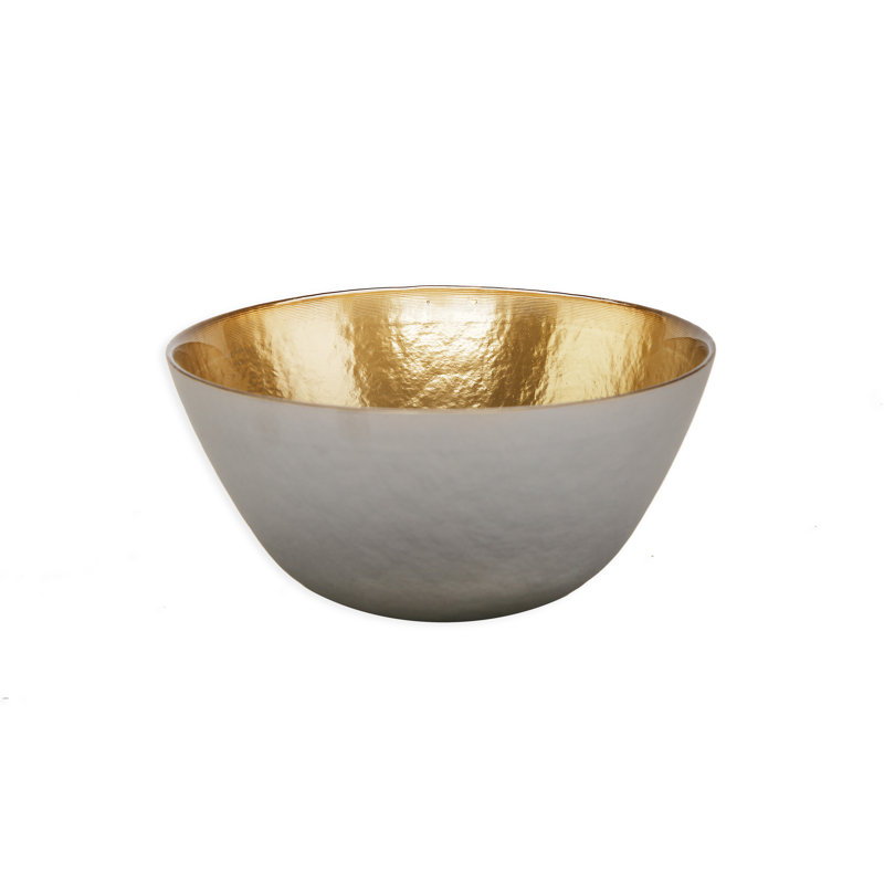 Everly Quinn Glass Serving Bowl