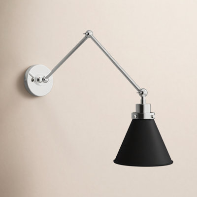 Steel Swing Arm Sconce
