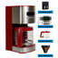 Cafetière programmable avec filtre réutilisable Kenmore-118745981
