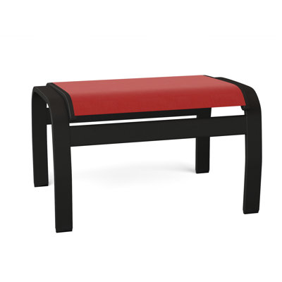 Repose-pieds d'extérieur avec coussin Askar
