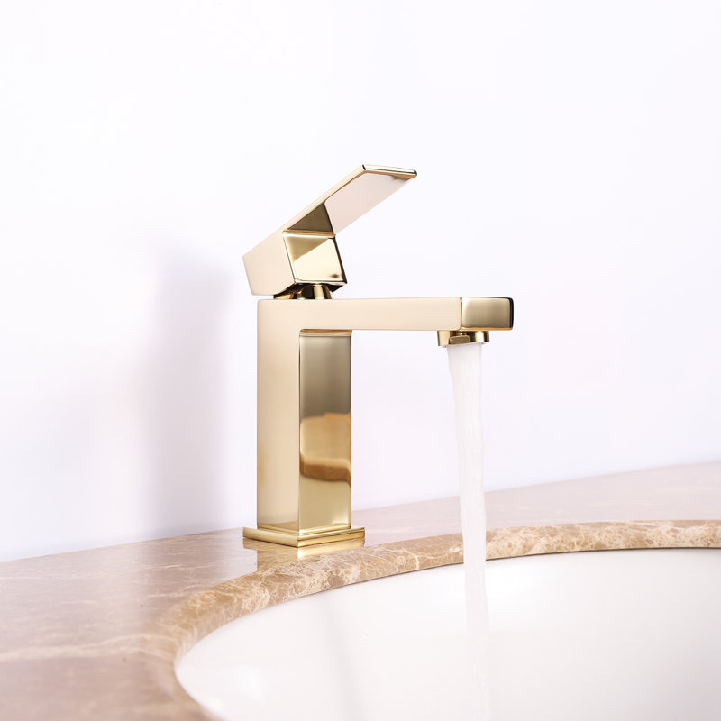 Bathroom Faucet, Gold