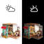 DIY 3D House Puzzle - Simon's Coffee Shop 203pcs Lights up Too!