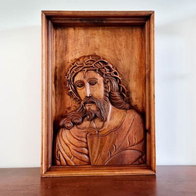 Handmade Traditional Religious & Spiritual Wall Decor on Solid Wood